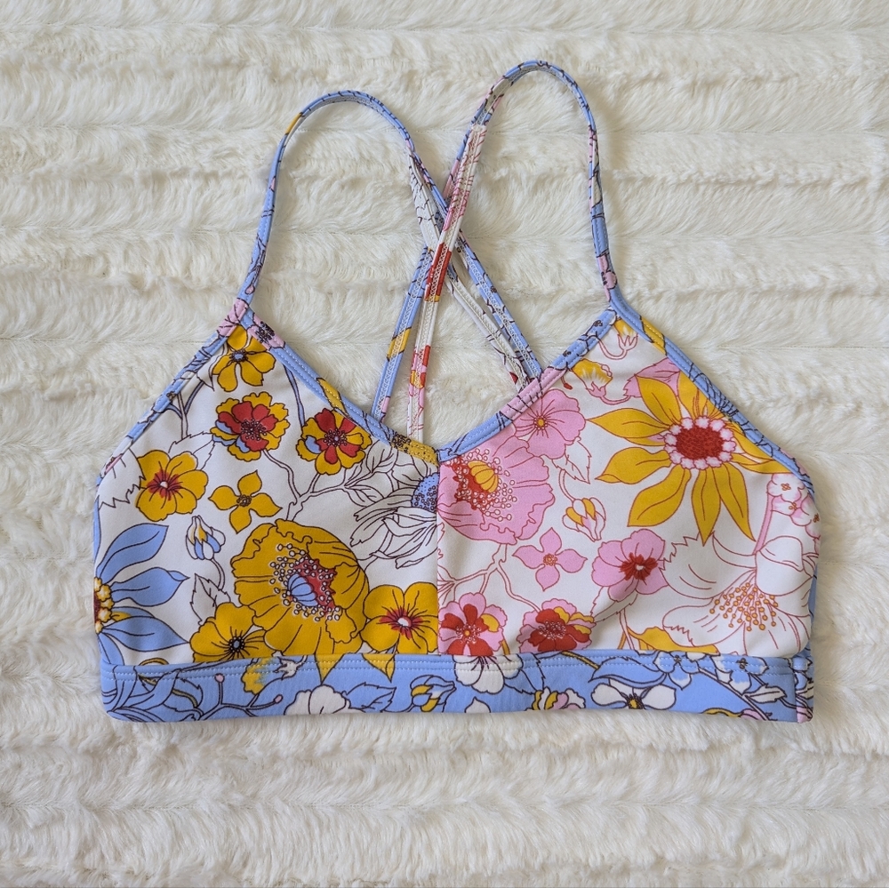 Forever 21 Multicolor Floral Bralette